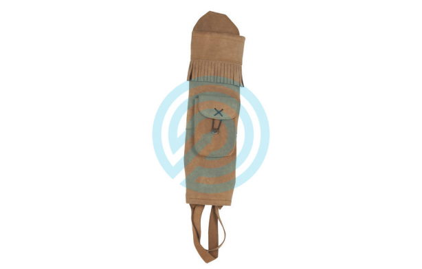 WHITE FEATHER BACK QUIVER WATER BROWN