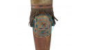 WHITE FEATHER BACK QUIVER STORM LEATHER BROWN